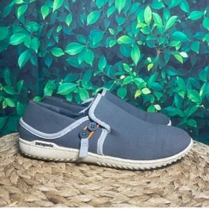 Patagonia Blue Kula Button Slip-on Sneakers Sz 5